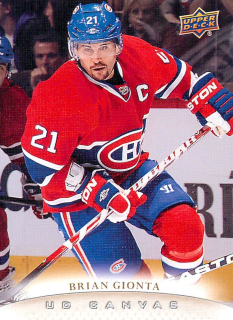 2011-12 UD Series 2 - Brian Gionta - Canvas #C160