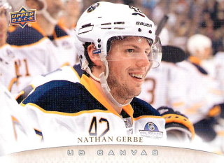 2011-12 UD Series 2 - Nathan Gerbe - Canvas #C129