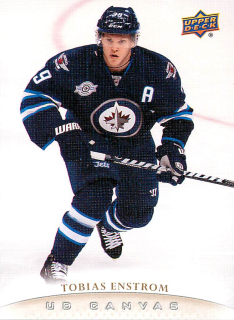 2011-12 UD Series 2 - Tobias Enstrom - Canvas #C208