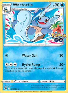 Wartortle #016