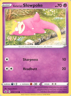 Galarian Slowpoke #054