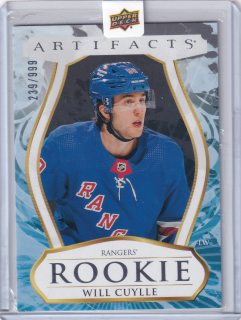 2023-24 UD Artifacts - Will Cuylle - Rookie /999 #220
