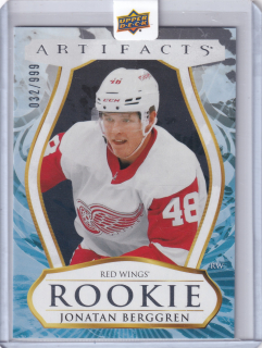 2023-24 UD Artifacts - Jonatan Berggren - Rookie /999 #211