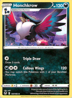 Honchkrow #107