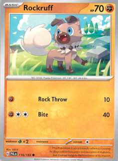 Rockruff #116