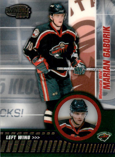 2003-04 Pacific Invincible - Marián Gáborík #48