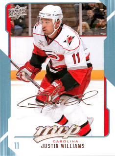 2008-09 UD MVP - Justin Williams #55