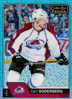 2016-17 UD O-Pee-Chee Platinum - Carl Soderberg - Ice Blue Traxx #127