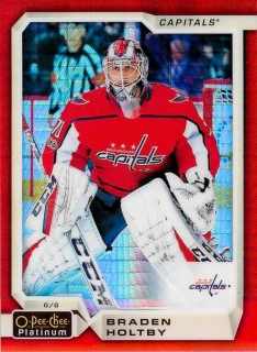 2018-19 UD O-Pee-Chee Platinum - Braden Holtby - Red Prism /199