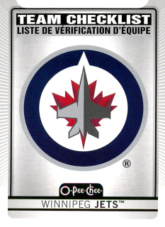 2021-22 UD O-Pee-Chee - Winnipeg Jets - Team Checklist #581