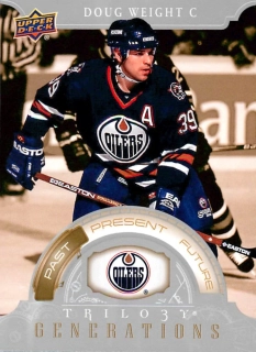 2022-23 UD Trilogy - Doug Weight - Generations #TG-13A