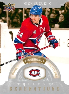2022-23 UD Trilogy - Nick Suzuki - Generations #TG-8B
