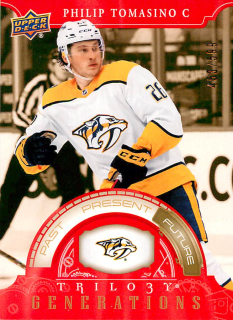 2022-23 UD Trilogy - Philip Tomasino - Generations Red /599 #TG-10C