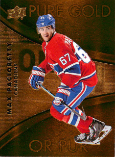 2016-17 UD Tim Hortons - Max Pacioretty - Pure Gold #PG-10