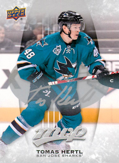 2016-17 UD MVP - Tomáš Hertl - Silver Script #179