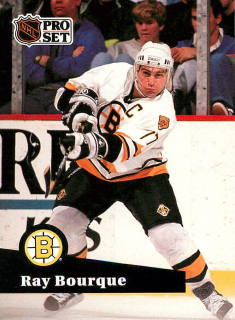 1991-92 Pro Set - Ray Bourque #9