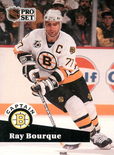1991-92 Pro Set - Ray Bourque - Captain #567