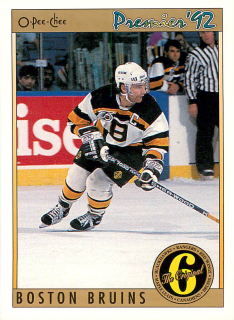 1991-92 O-Pee-Chee Premier - Ray Bourque - The Original 6 #192