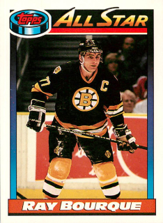 1991-92 Topps - Ray Bourque - All Star #291