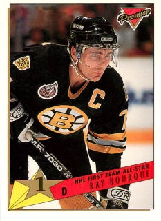 1993-94 Topps Premier - Ray Bourque - NHL First Team All-Star #93