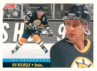 1991-92 Score Canadian - Ray Bourque - The Franchise (English) #331