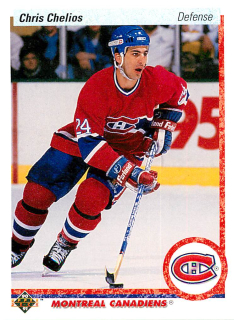 1990-91 UD Series - Chris Chelios #174