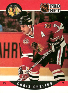 1990-91 Pro Set - Chris Chelios #427