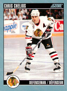 1992-93 Score Canadian - Chris Chelios #2