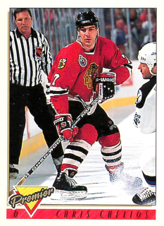 1993-94 O-Pee-Chee Premier - Chris Chelios #237