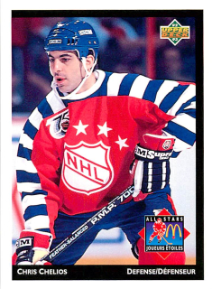 1992-93 UD McDonald's - Chris Chelios #McD-03