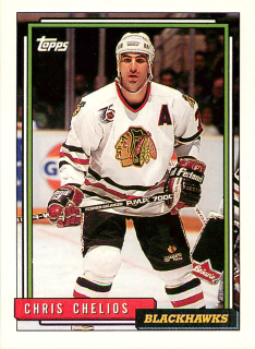 1992-93 Topps - Chris Chelios #98