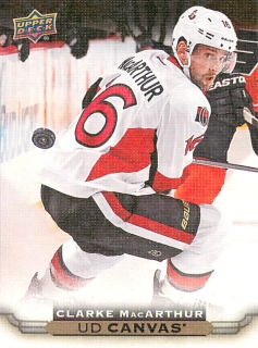 2015-16 UD Series 1 - Clarke MacArthur - Canvas #C62