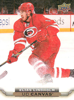 2015-16 UD Series 1 - Elias Lindholm - Canvas #C17