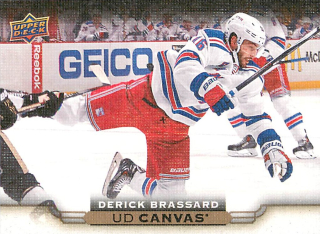 2015-16 UD Series 1 - Derick Brassard - Canvas #C59