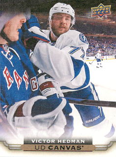 2015-16 UD Series 1 - Victor Hedman - Canvas #C80