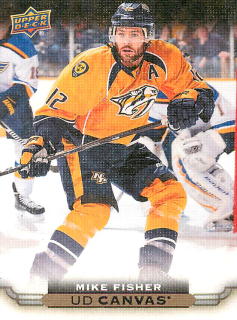 2015-16 UD Series 1 - Mike Fischer - Canvas #C51