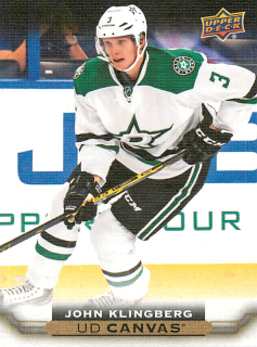 2015-16 UD Series 2 - John Klingberg - Canvas #C147