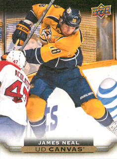 2015-16 UD Series 2 - James Neal - Canvas #C171