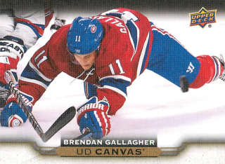 2015-16 UD Series 2 - Brendan Gallagher - Canvas #C167