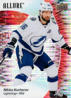 2023-24 UD Allure - Nikita Kucherov - Red Rainbow #40