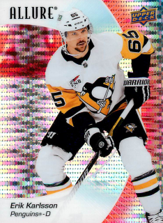 2023-24 UD Allure - Erik Karlsson - Red Rainbow #1