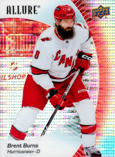 2023-24 UD Allure - Brent Burns - Red Rainbow #22