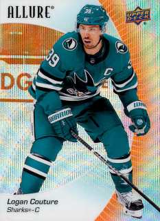 2023-24 UD Allure - Logan Couture - Orange Slice #74