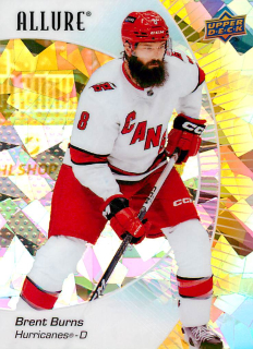 2023-24 UD Allure - Brent Burns - Yellow Taxi #22