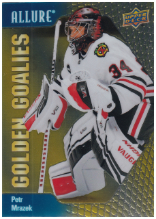 2023-24 UD Allure - Petr Mrázek - Golden Goalies #GG-15