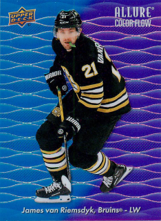 2023-24 UD Allure - James van Riemsdyk - Color Flow Blue-Purple #CF-12
