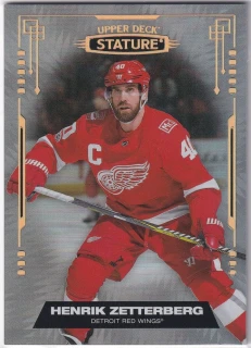2021-22 UD Stature - Henrik Zetterberg #23