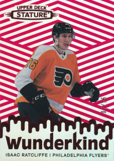 2022-23 UD Stature - Isaac Ratcliffe - Wunderking Red /75 #W-22