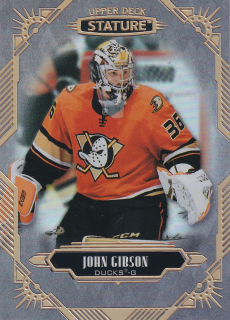 2020-21 UD Stature - John Gibson #35