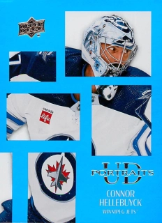 2024-25 UD Series 1 - Connor Hellebuyck - UD Portraits #P-16